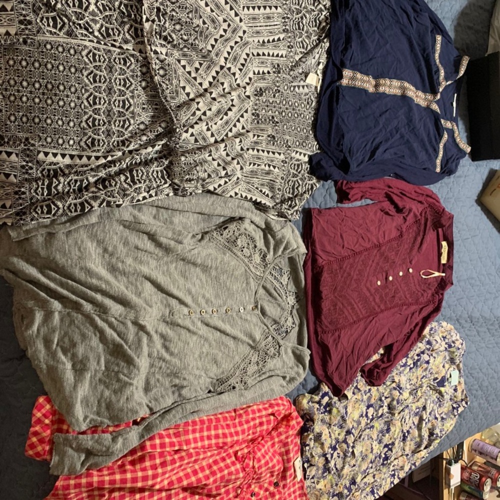 Women’s shirts.